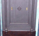 Antiker Tresor mit Guss Ornamenten